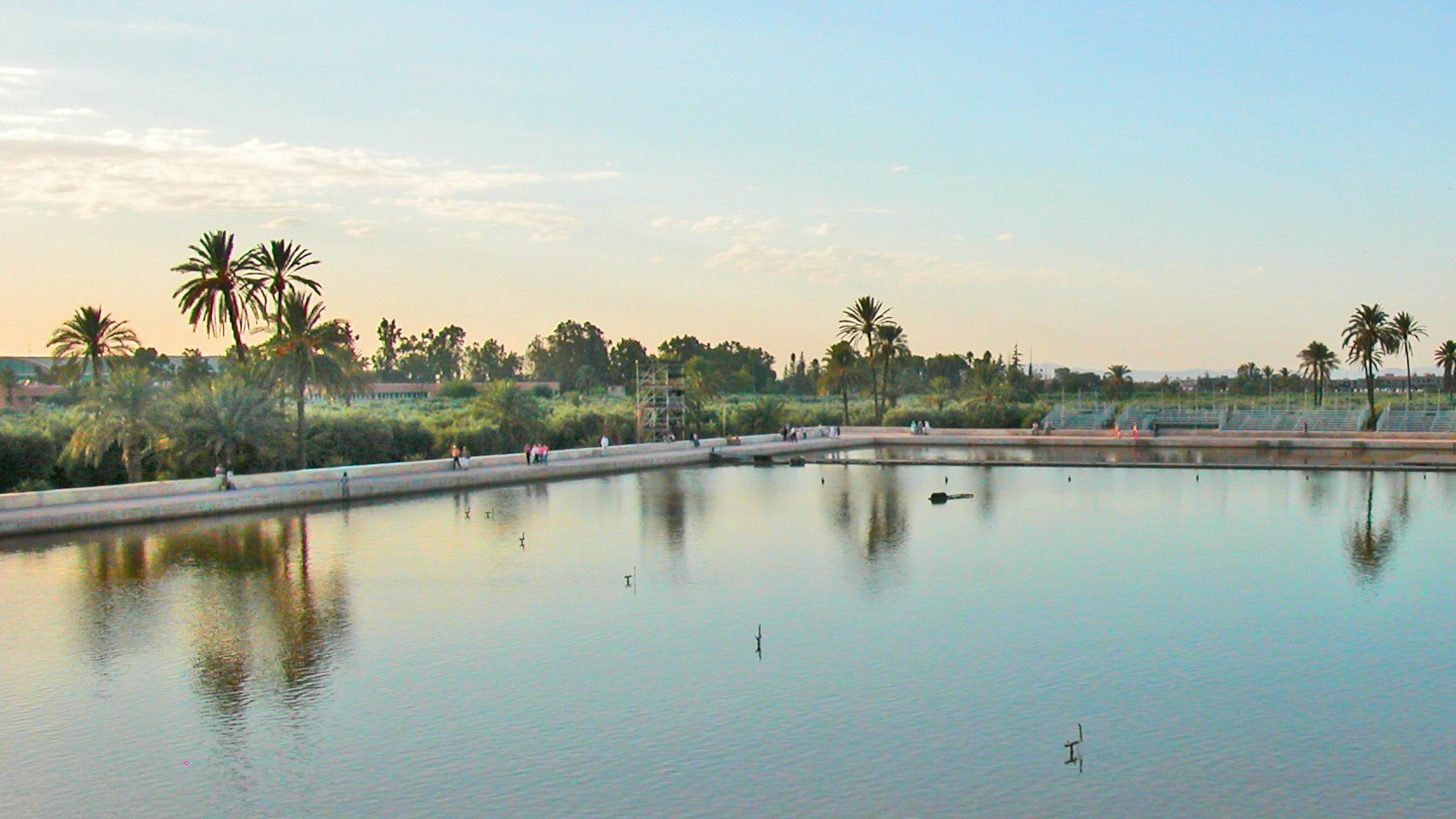 Les jardins de la Menara (Marrakech, Maroc) @Flickr